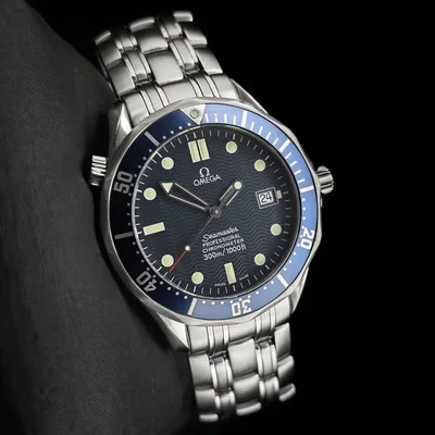 Seamaster Diver 300M Automatic 41 Stainless Steel / Blue / Bracelet / James Bond