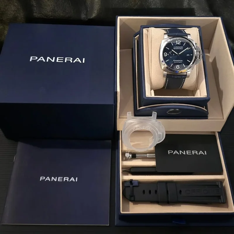 Thumb Luminor 1950 Marina 3 Days Automatic Stainless Steel / Blue