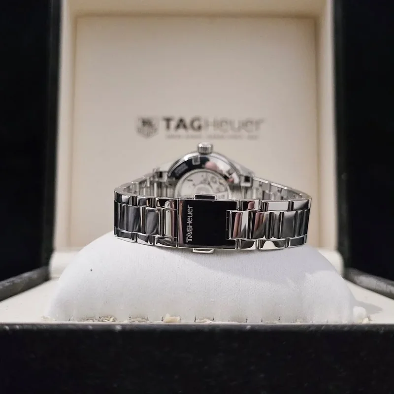 Thumb Carrera Calibre 9 28 Stainless Steel / Black / Bracelet