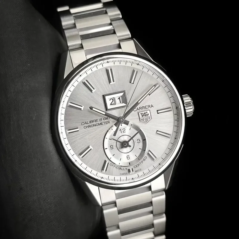 Carrera Calibre 8 41 Stainless Steel / Silver / Bracelet