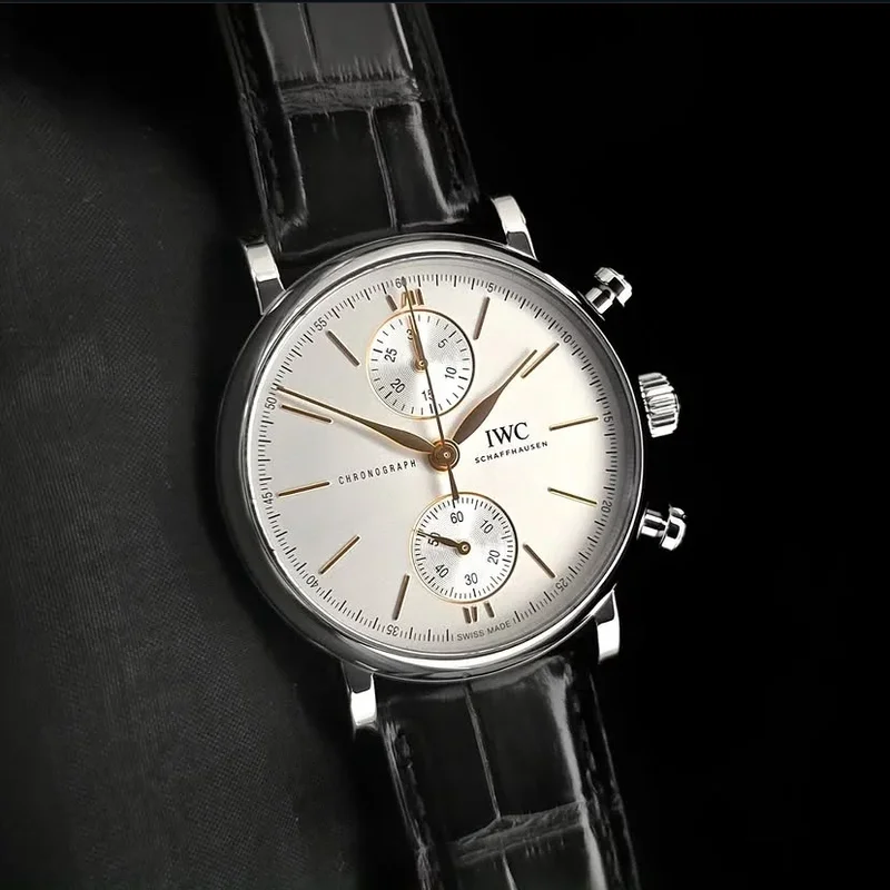 Portofino Chronograph 39 Stainless Steel / Silver