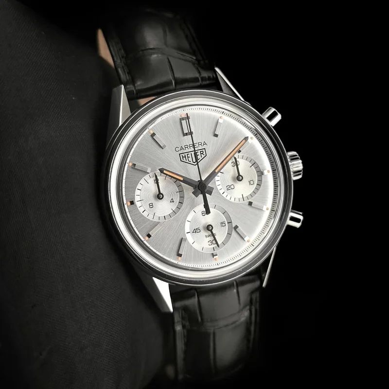 Carrera Calibre Heuer 02 Silver