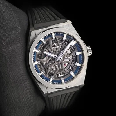 Defy Classic Titanium / Skeleton / Rubber