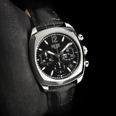 Monza Chronograph Stainless Steel / Black