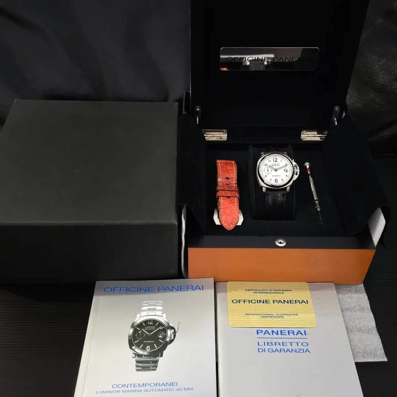 Thumb Luminor Marina Automatic 40mm White