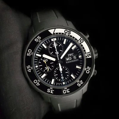 Aquatimer Chronograph Stainless Steel / Black / Rubber / Galapagos Islands