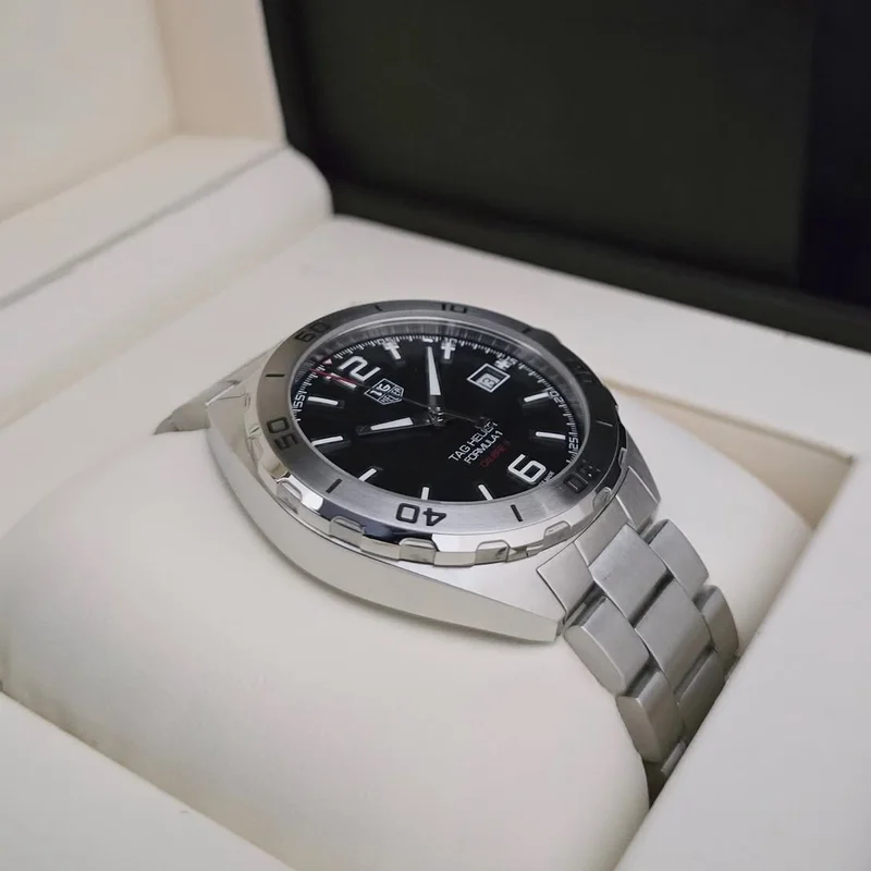 Thumb Formula 1 Calibre 5 41 Stainless Steel / Black / Bracelet