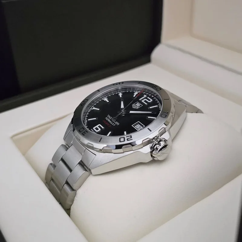 Thumb Formula 1 Calibre 5 41 Stainless Steel / Black / Bracelet