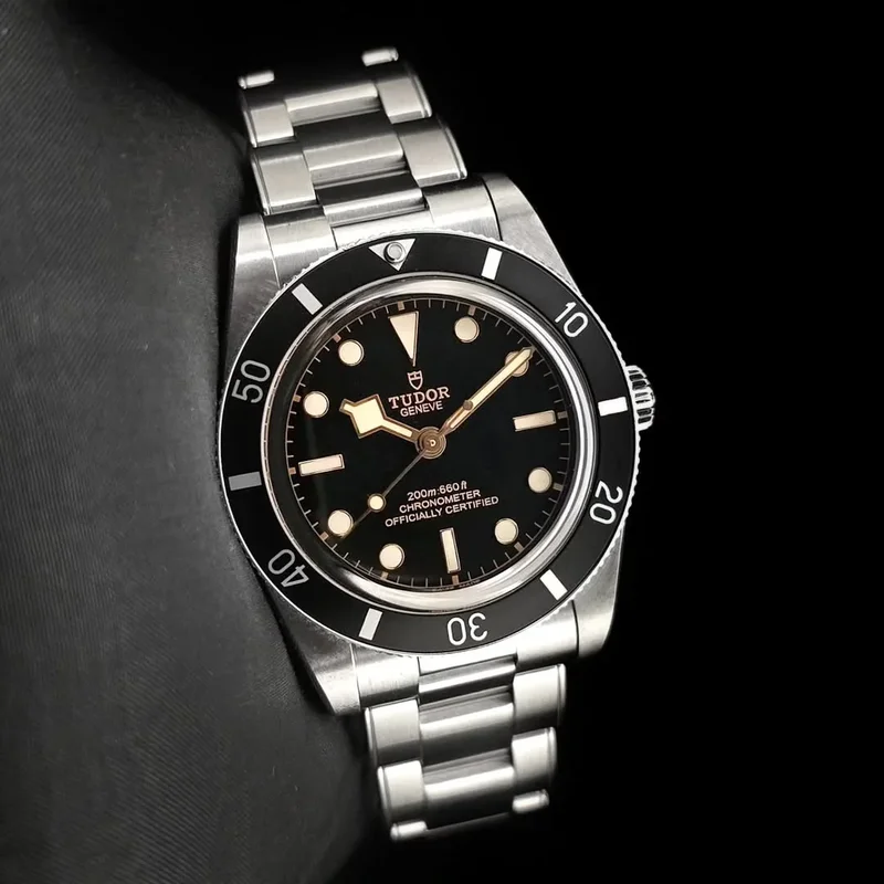 Black Bay Fifty-Four Stainless Steel / Black / Bracelet