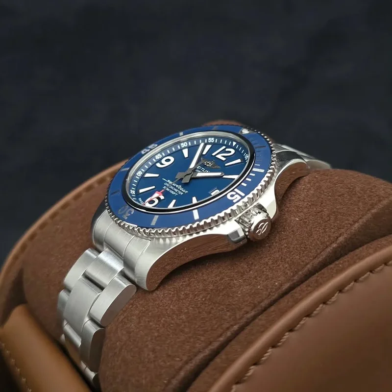 Thumb Superocean 42 Stainless Steel / Blue / Japan