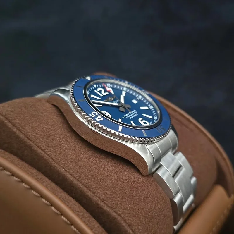 Thumb Superocean 42 Stainless Steel / Blue / Japan