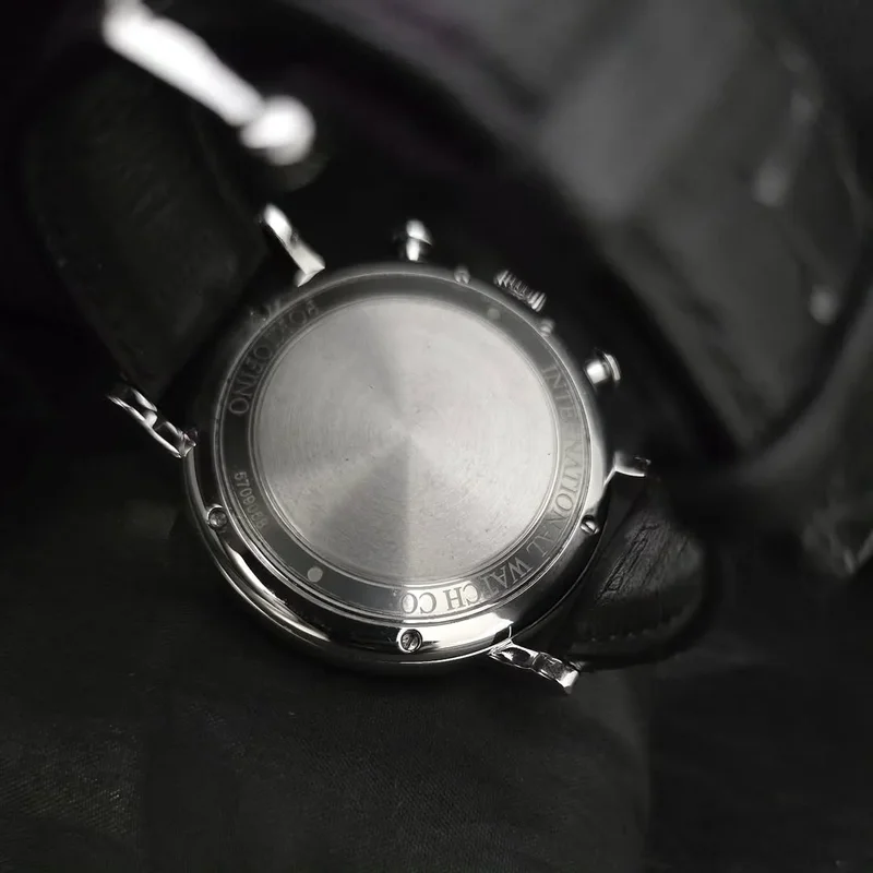 Thumb Portofino Chronograph Stainless Steel / Black