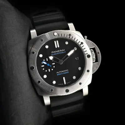 Luminor Submersible 42 3 Days Automatic Stainless Steel / Black