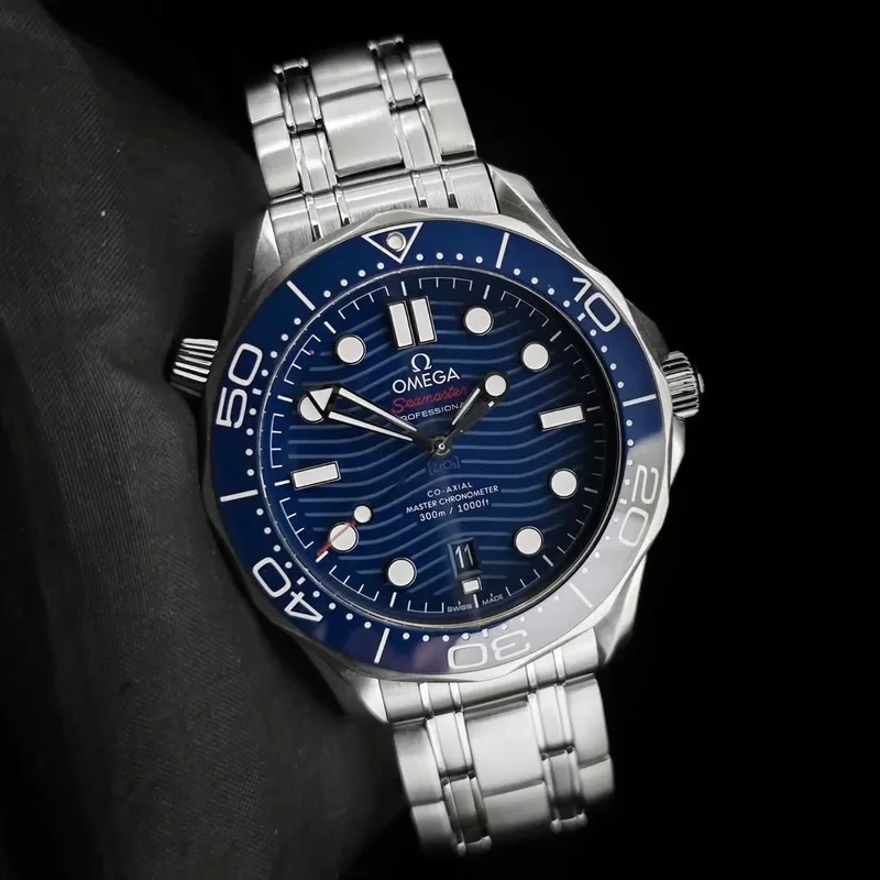 Seamaster Diver 300M Master Co-Axial 42 Stainless Steel / Blue / Bracelet