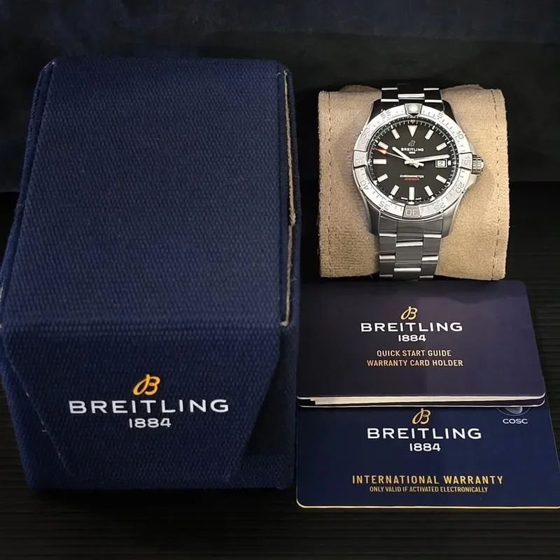 Thumb Avenger Automatic 42 Stainless Steel / Black