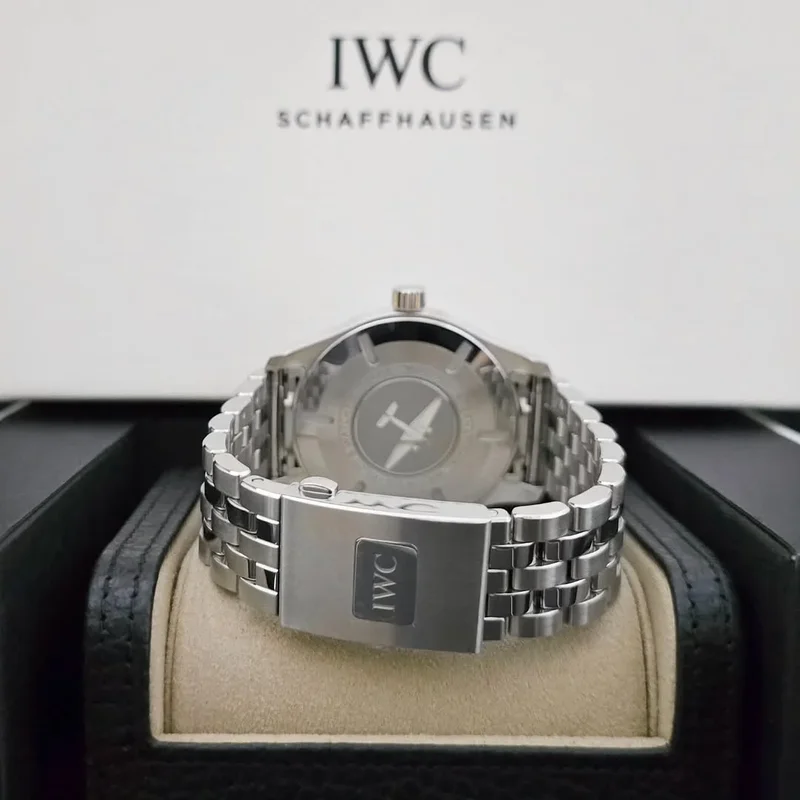 Thumb Pilot's Watch Mark XX Stainless Steel / Blue / Bracelet