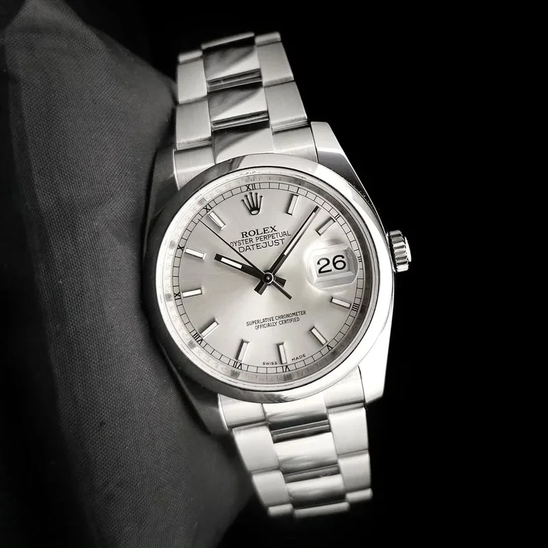 Datejust 36 Stainless Steel Domed / Oyster / Silver