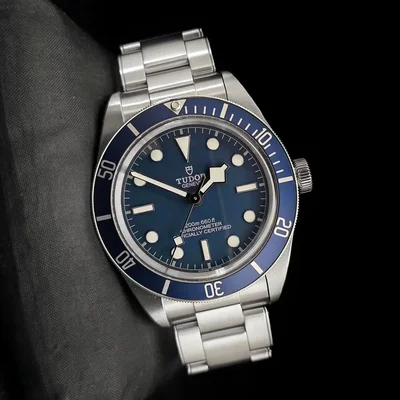 Black Bay Fifty-Eight Stainless Steel / Navy Blue / Bracelet