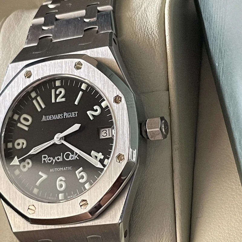 Thumb Royal Oak 14790 Date Stainless Steel / Military