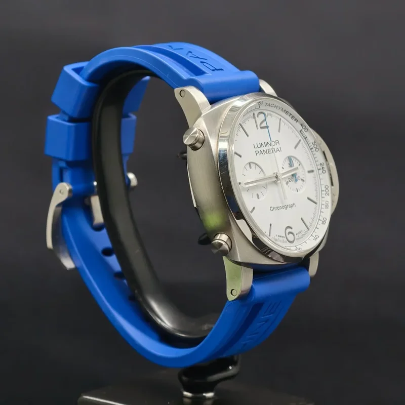 Thumb Luminor 1950 Chrono 44 Stainless Steel / White