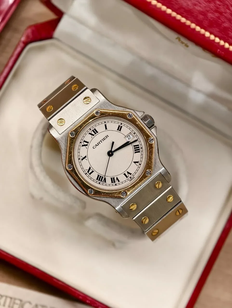 Santos Ronde Men Quartz