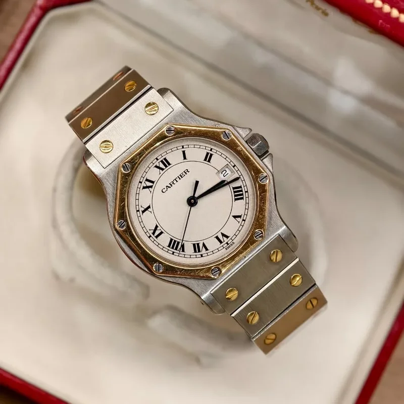 Santos Ronde Men Quartz