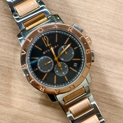 Chronograph Automatic Stainless Steel - Gold / Black