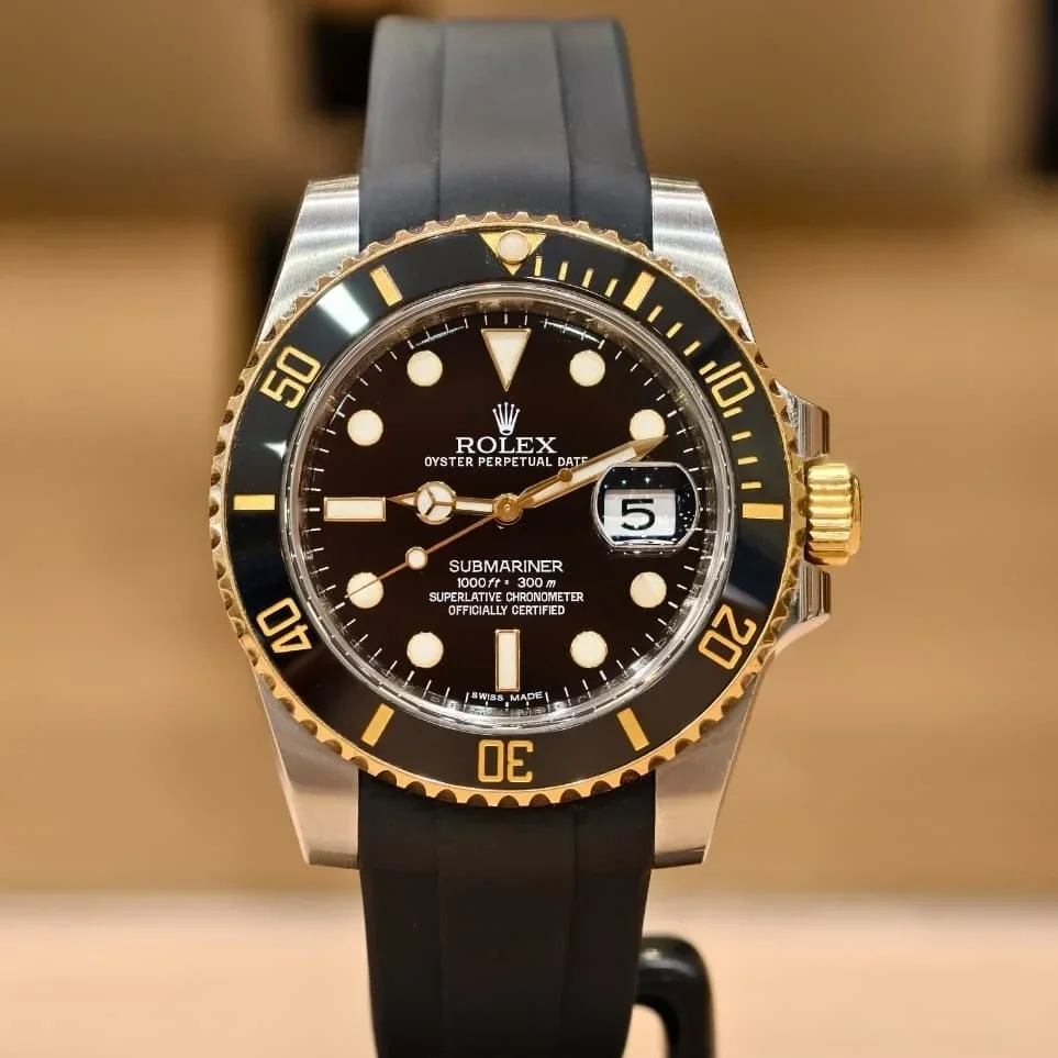 Submariner Date Rolesor / Black / Cerachrom