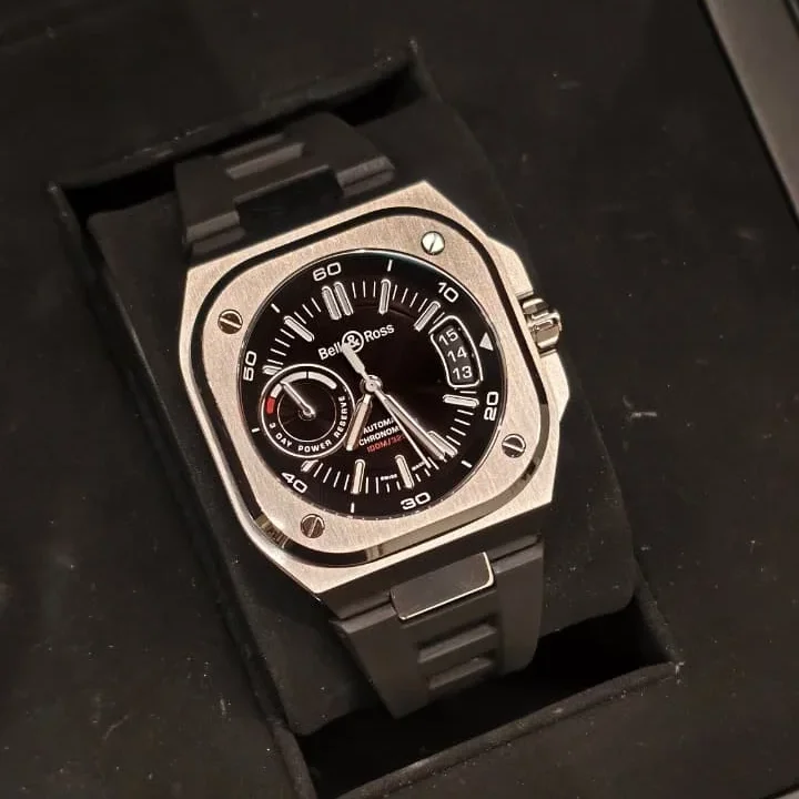 BR-X5 Stainless Steel Black / Rubber