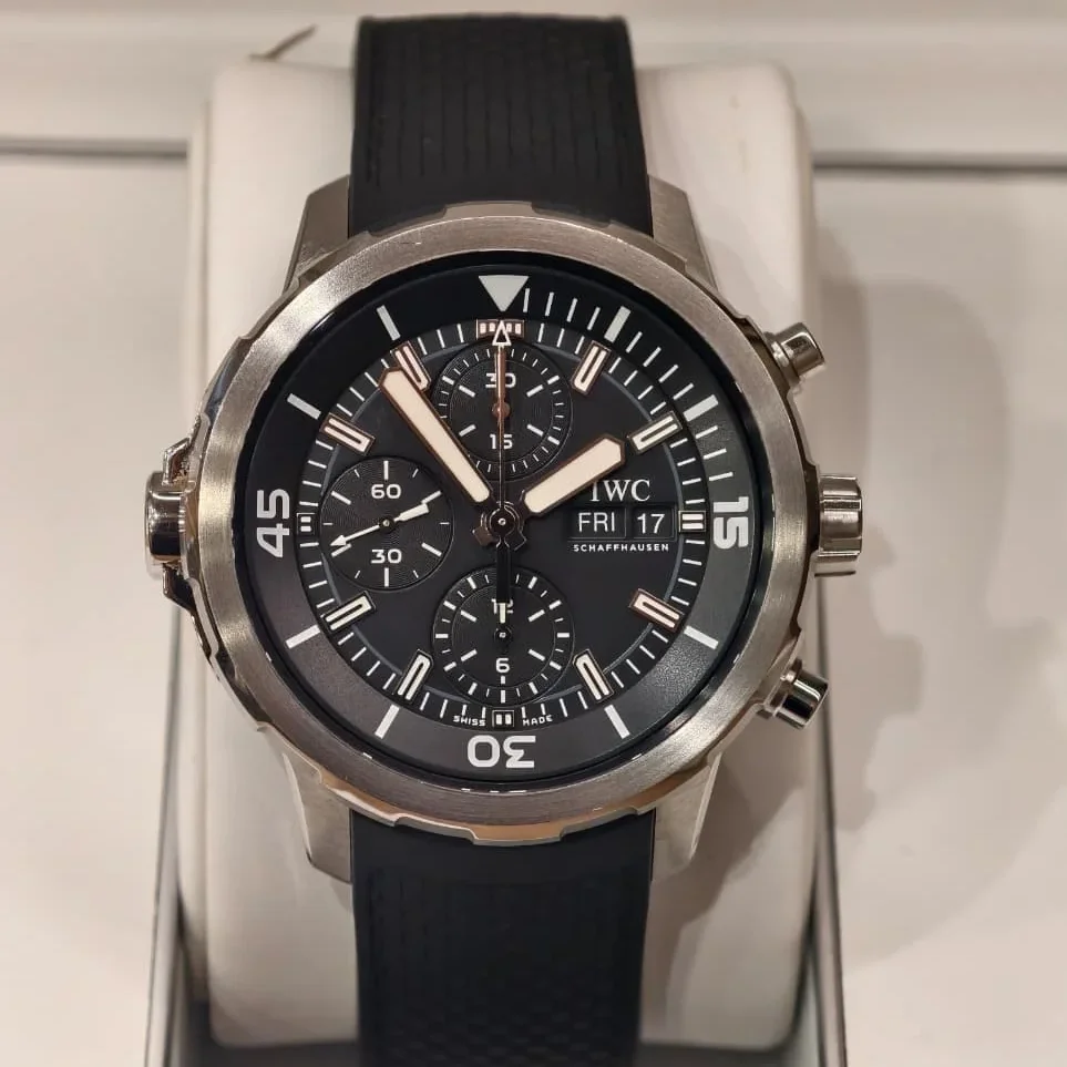Aquatimer Chronograph Stainless Steel / Black / Rubber