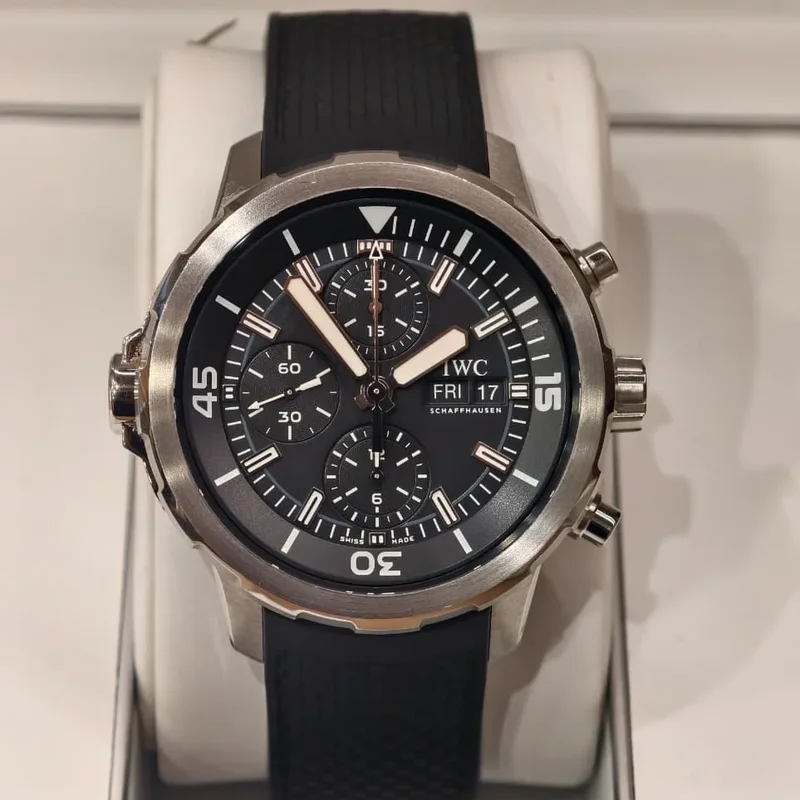 Aquatimer Chronograph Stainless Steel / Black / Rubber