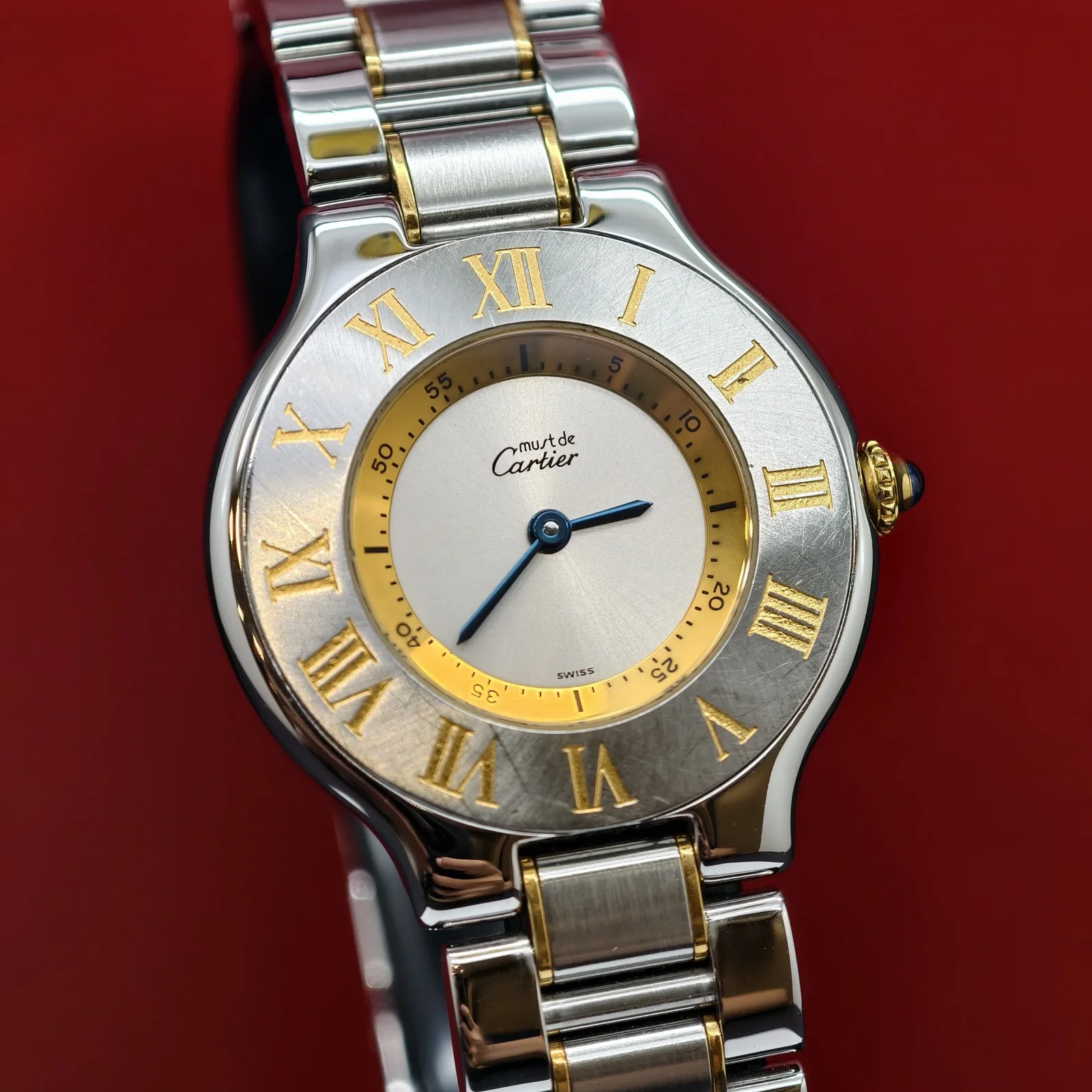 Must de Cartier 21 Stainless Steel
