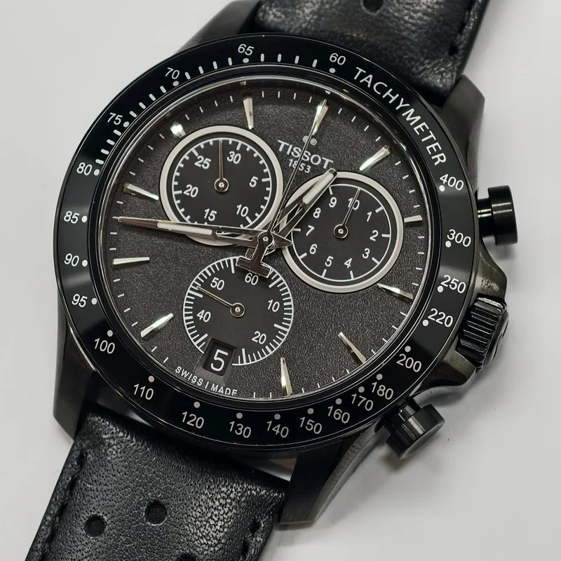 Tissot V8 Quartz Chronograph PVD / Black