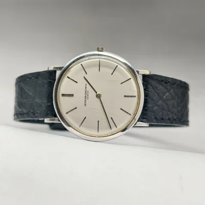 Ultra Thin 18K White Gold Mechanical Handwound