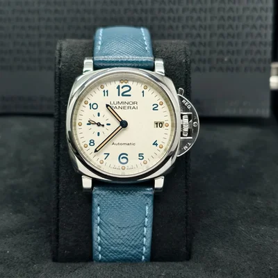 Luminor Due 38 Automatic Stainless Steel / White