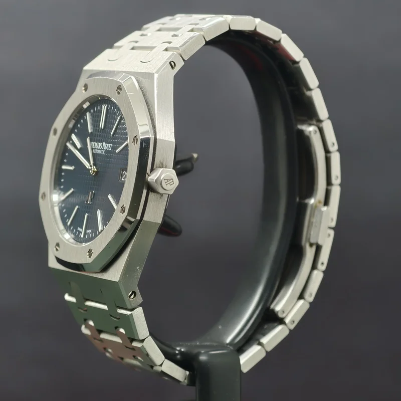 Thumb Royal Oak Extra-Thin Stainless Steel / Blue