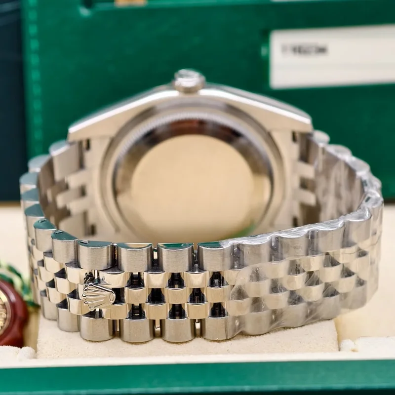 Thumb Datejust 36 Stainless Steel Fluted / Jubilee / Silver