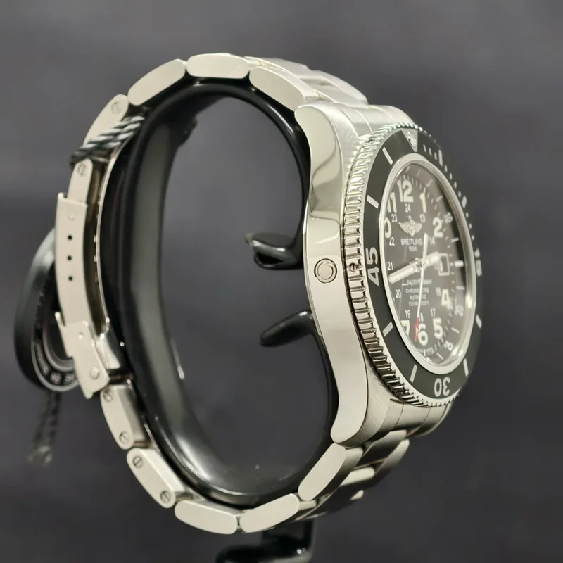 Thumb Superocean II 44 Stainless Steel / Black / Volcano Black / Bracelet