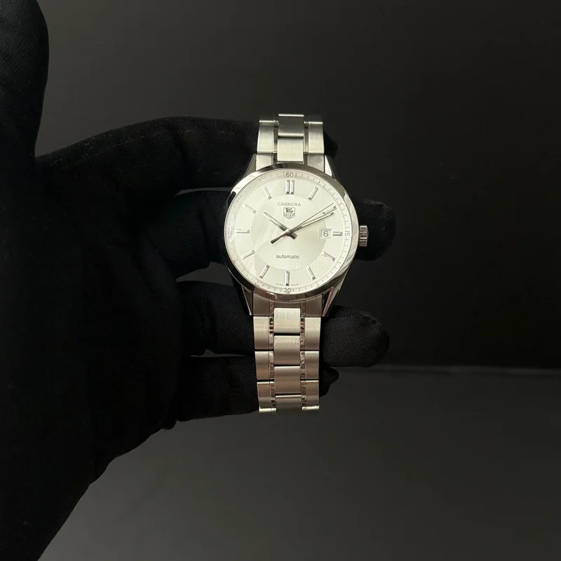 Carrera Calibre 5 39 Stainless Steel / Silver / Bracelet