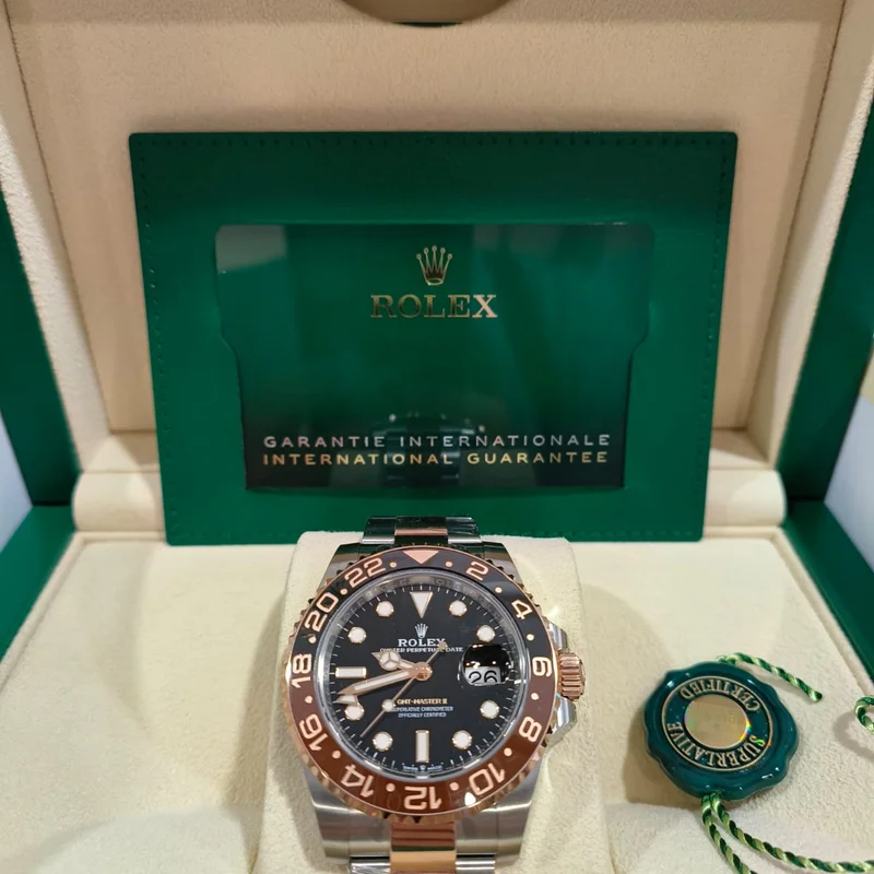 GMT-Master II Stainless Steel / Everose / CHNR / Oyster